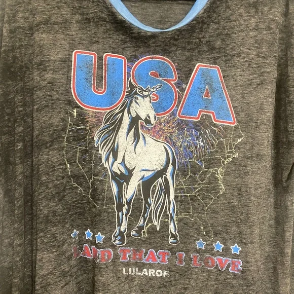 LulaRoe (L) T-Shirt - Gently Used - Picture 2 of 4